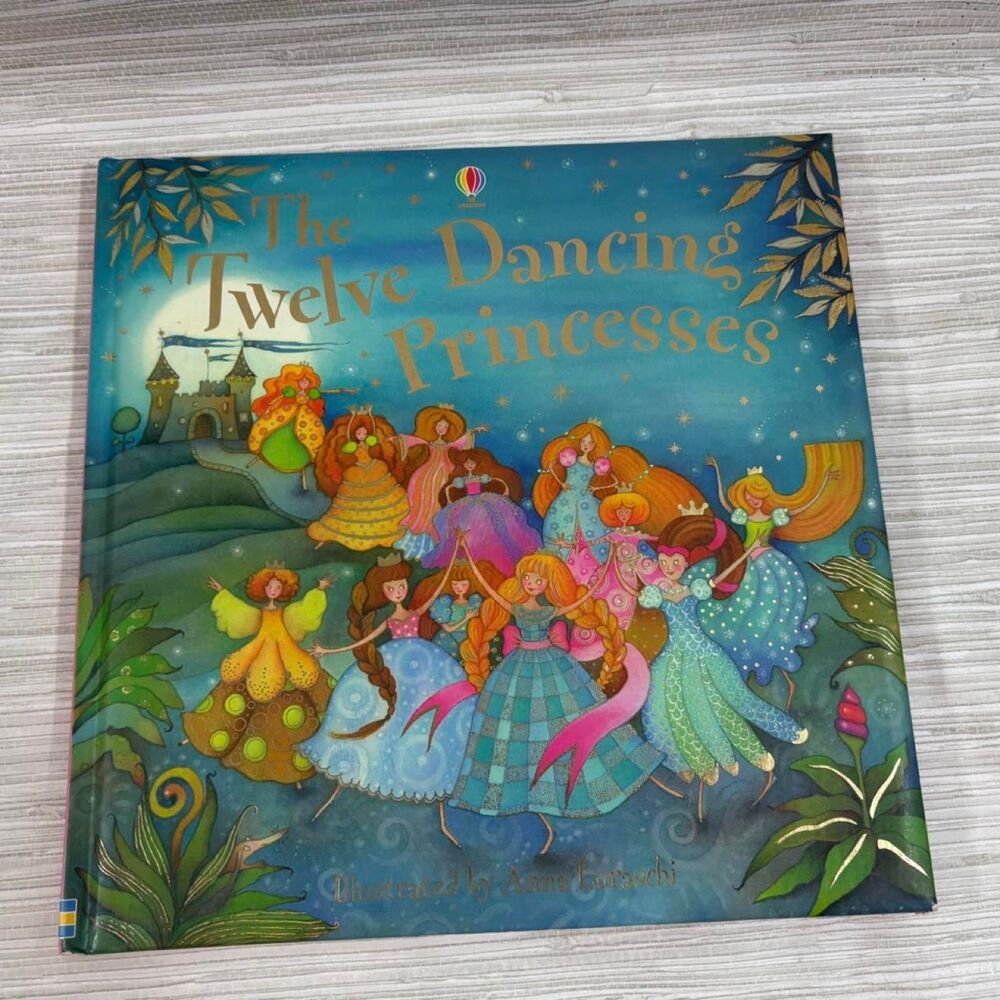 USBORNE The twelve dancing Princesses hardcover book GUC